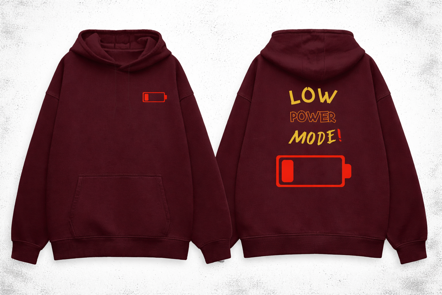 Low Battery Hoodie