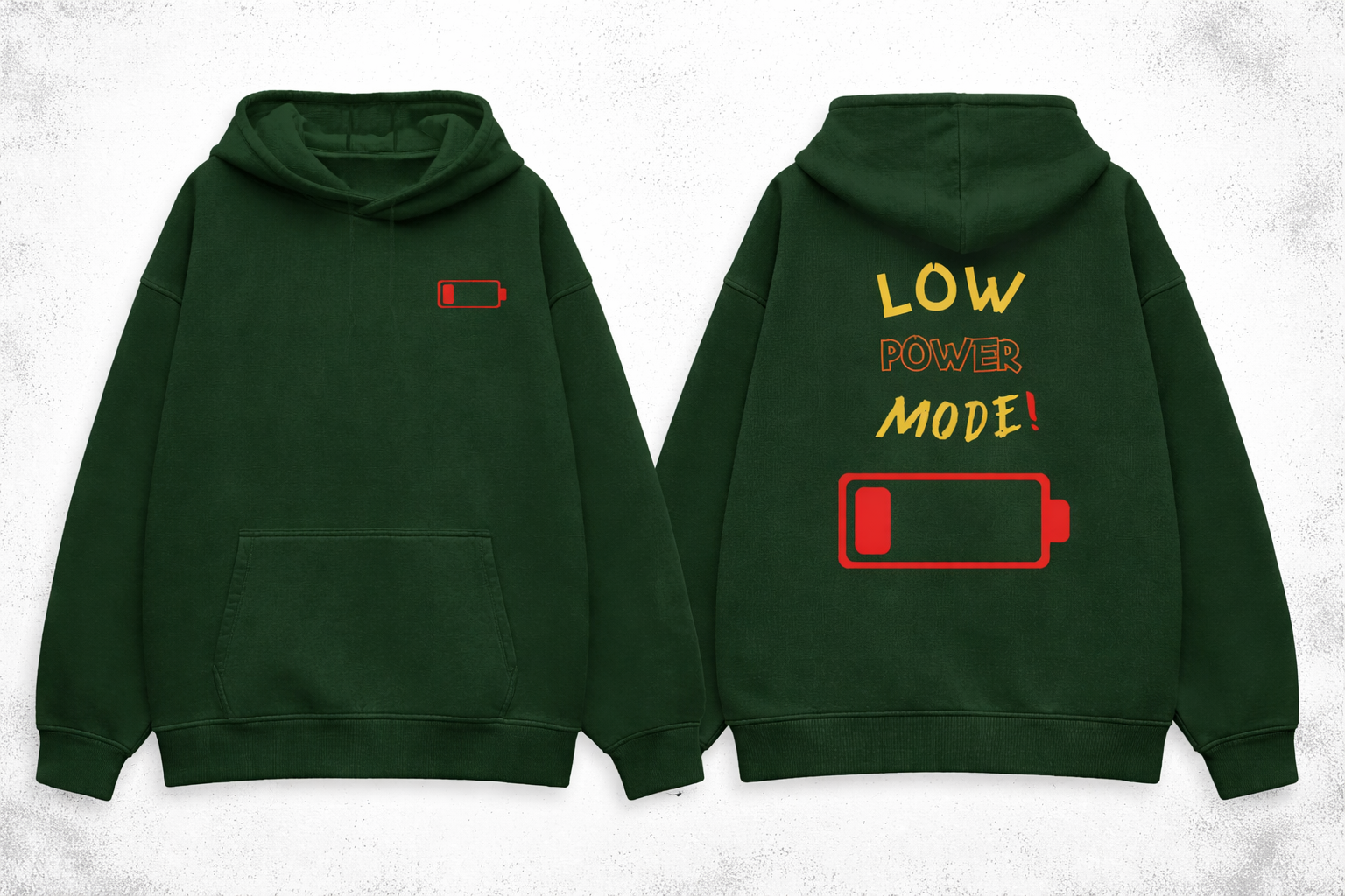 Low Battery Hoodie